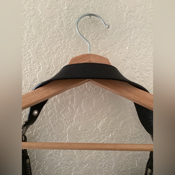 Vintage black leather Coach shoulder bag - Picture 8 of 9